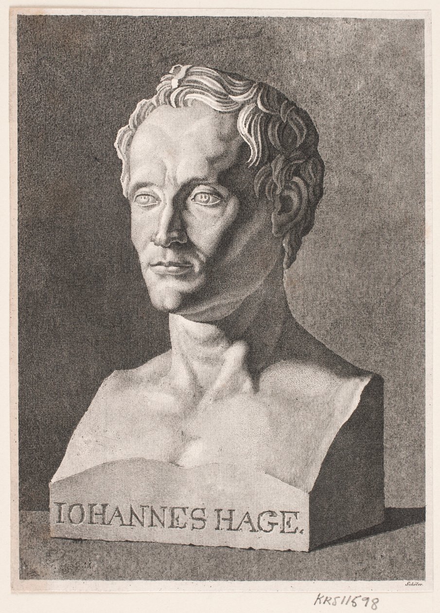 Johannes Hage af Peter Christian Schøler