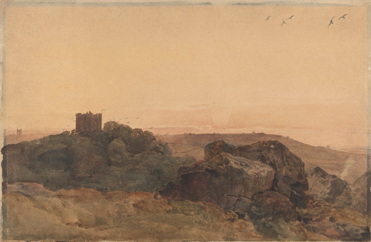 Bolton Castle af Peter DeWint