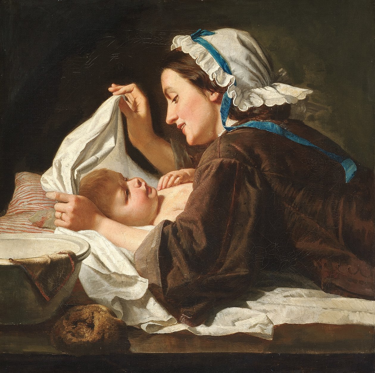 Mor og Barn, 1833 af Peter Fendi