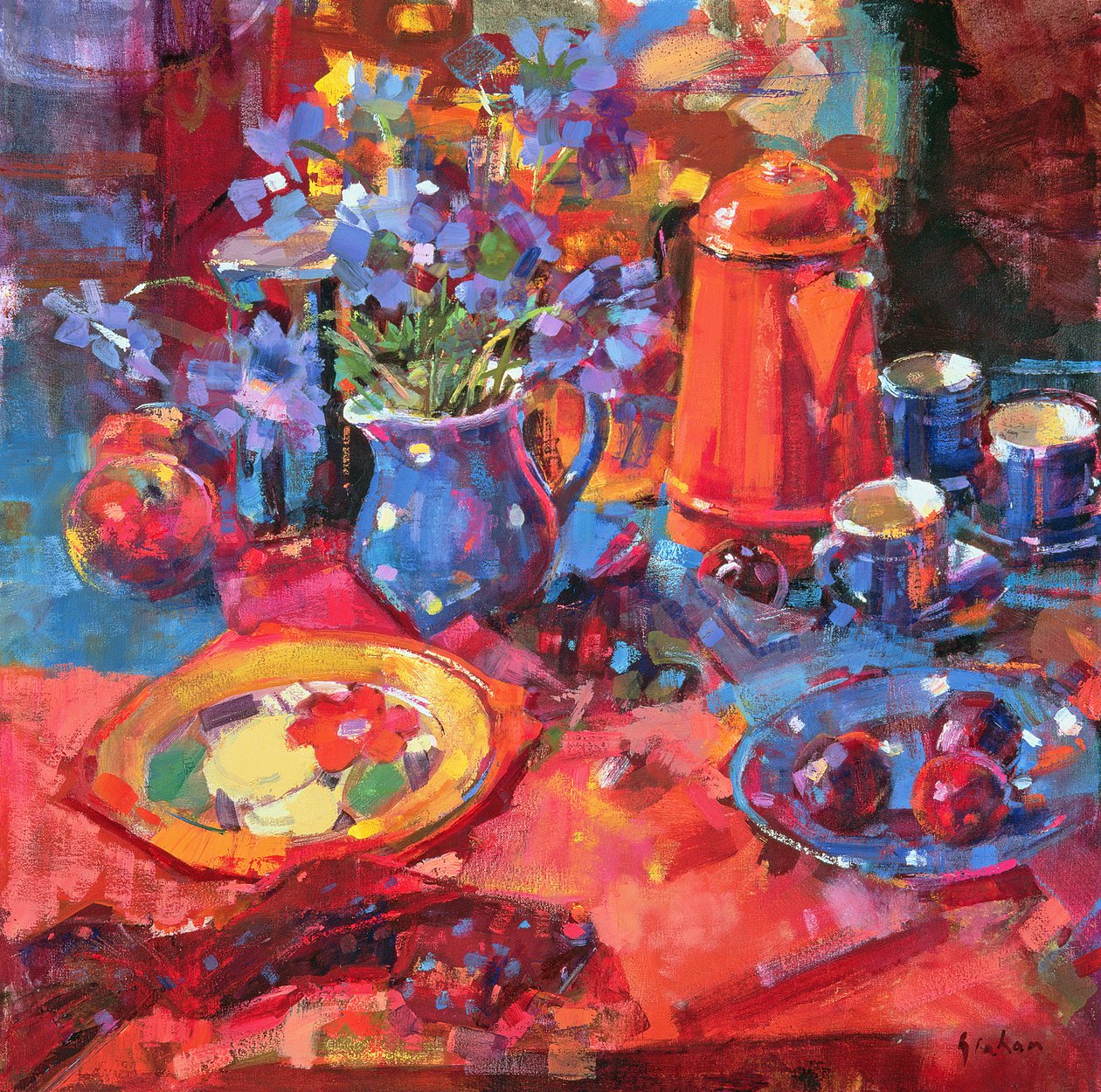 Devon Morgen af Peter Graham (Contemporary)