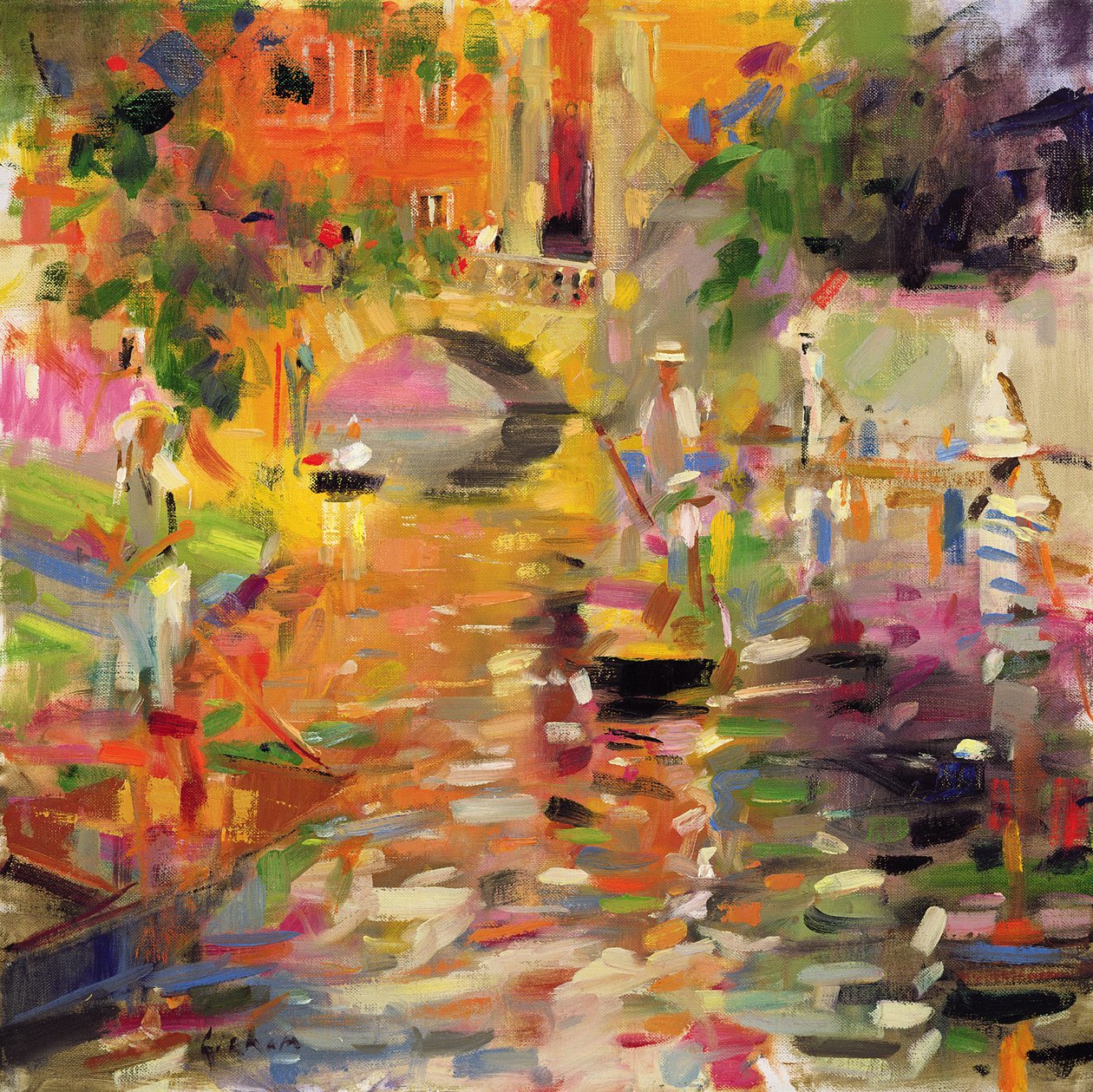 Sommer varme af Peter Graham (Contemporary)
