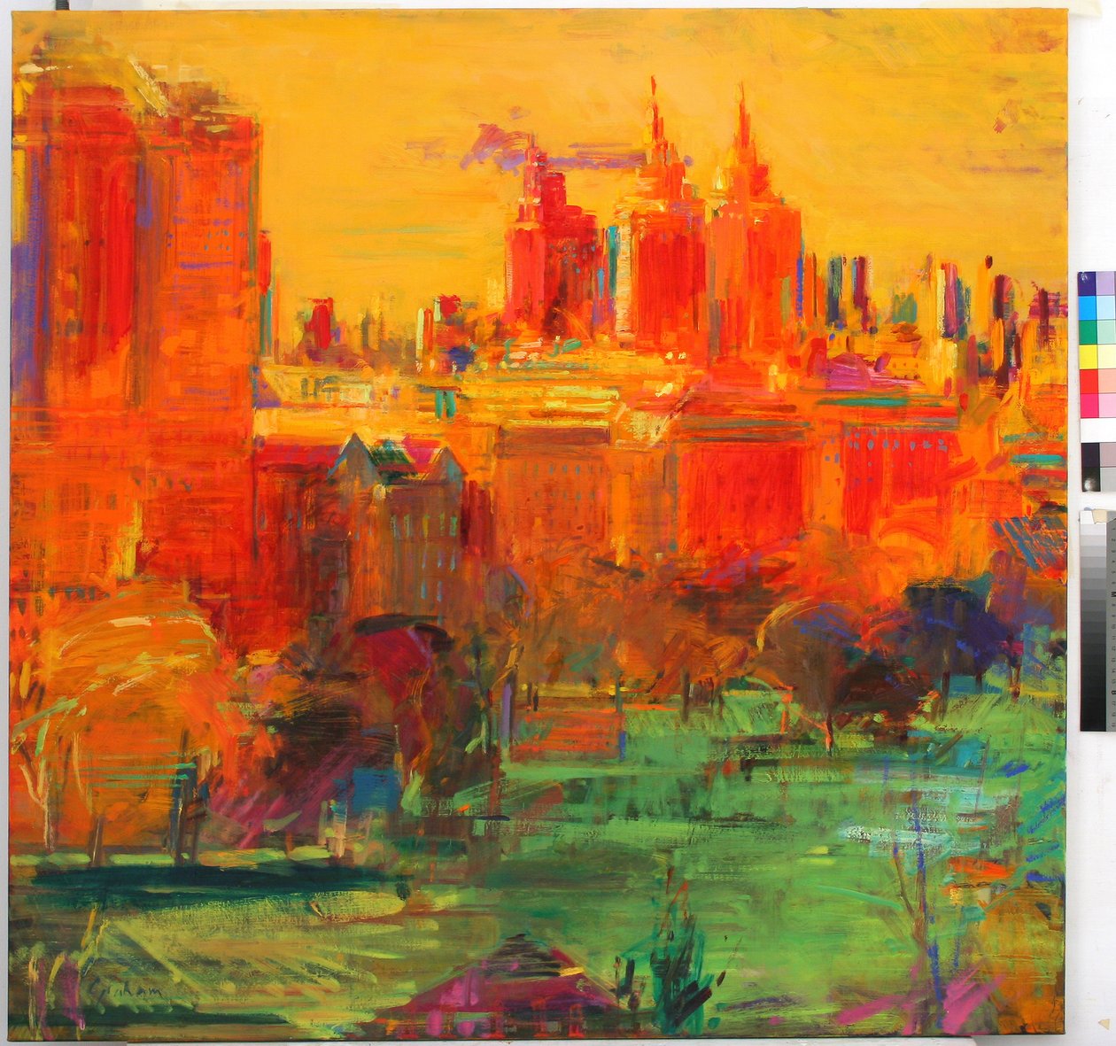 The Upper West Side, 2011 af Peter Graham (Contemporary)
