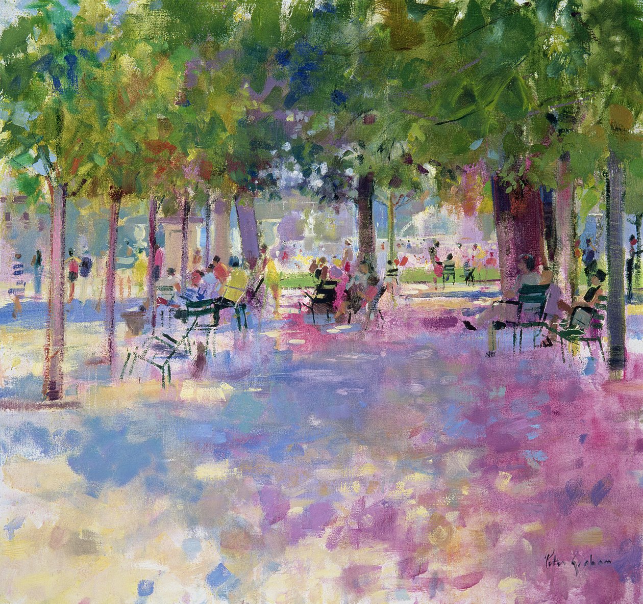 Tuilerier, Paris af Peter Graham (Contemporary)
