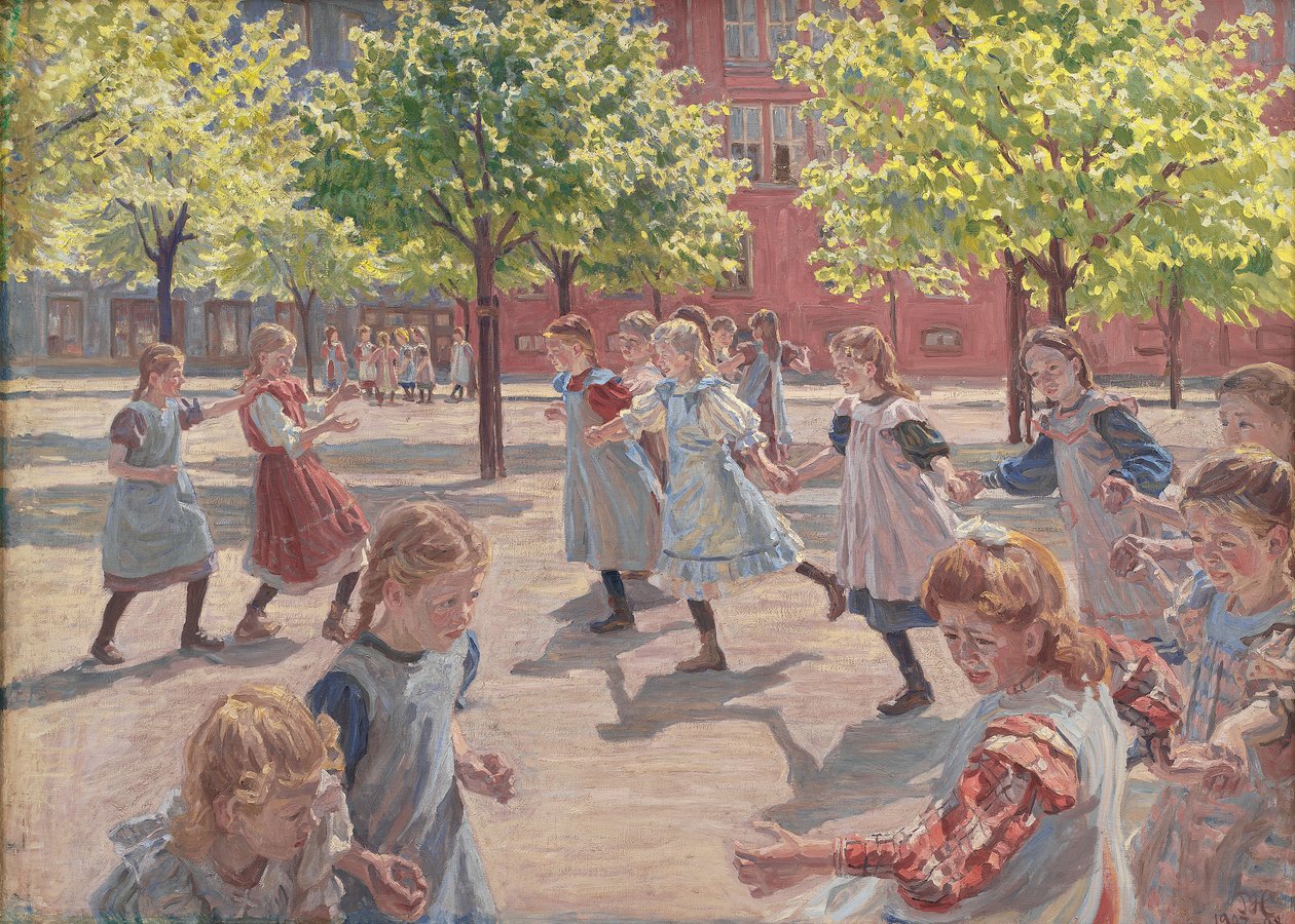 Legende børn, 1907-1908 af Peter Hansen