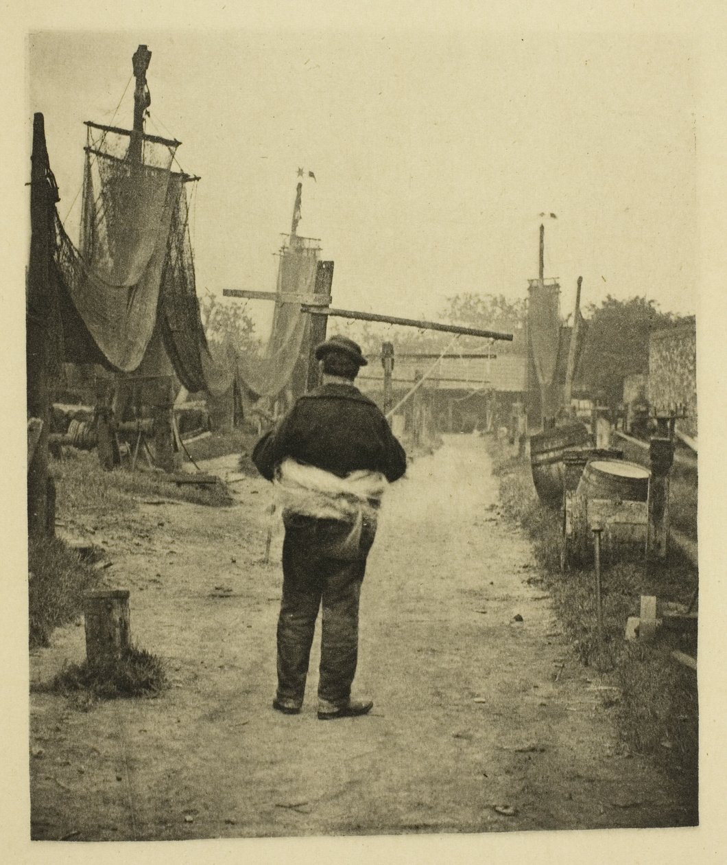 En Rope Walk af Peter Henry Emerson