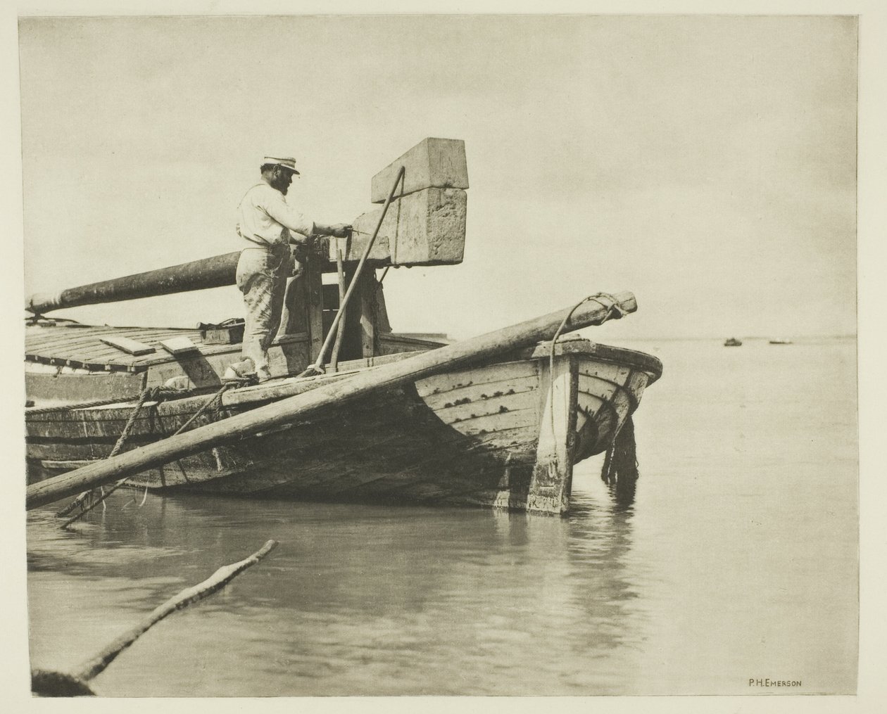 En vej over marsken af Peter Henry Emerson