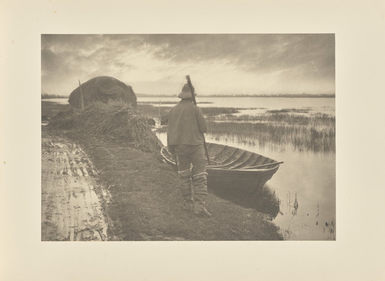 Marshman går i gang med at skære Schoof-stuff af Peter Henry Emerson