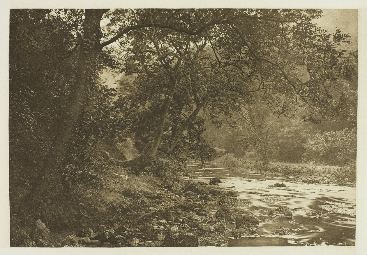 I nærheden af Reynards hule, Dove Dale af Peter Henry Emerson