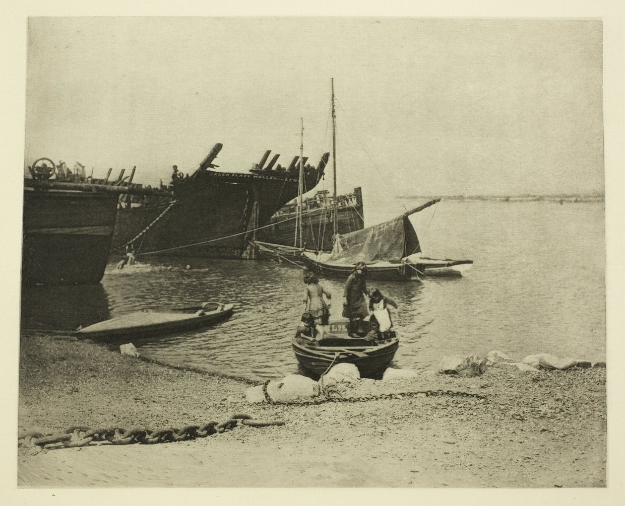 Gamle Hulks af Peter Henry Emerson