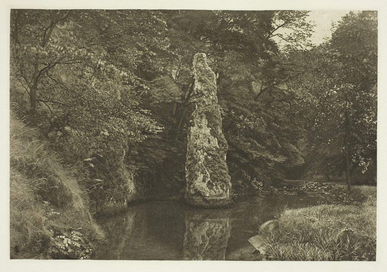 "Pike Pool" Beresford Dale af Peter Henry Emerson