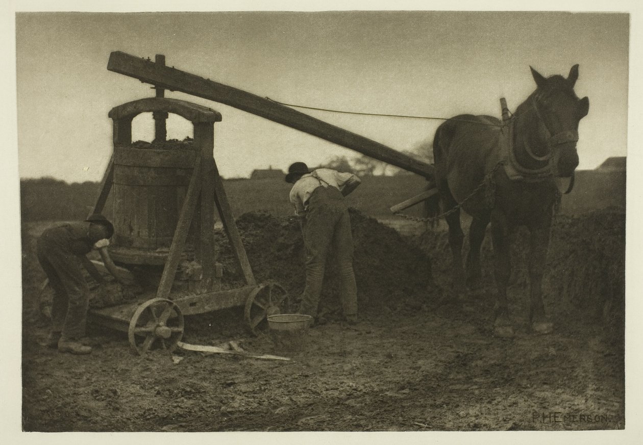 The Clay Mill (Norfolk) af Peter Henry Emerson