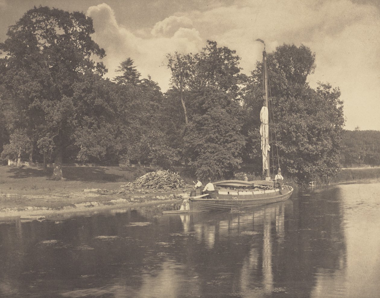 Floden Bure ved Coltishall af Peter Henry Emerson