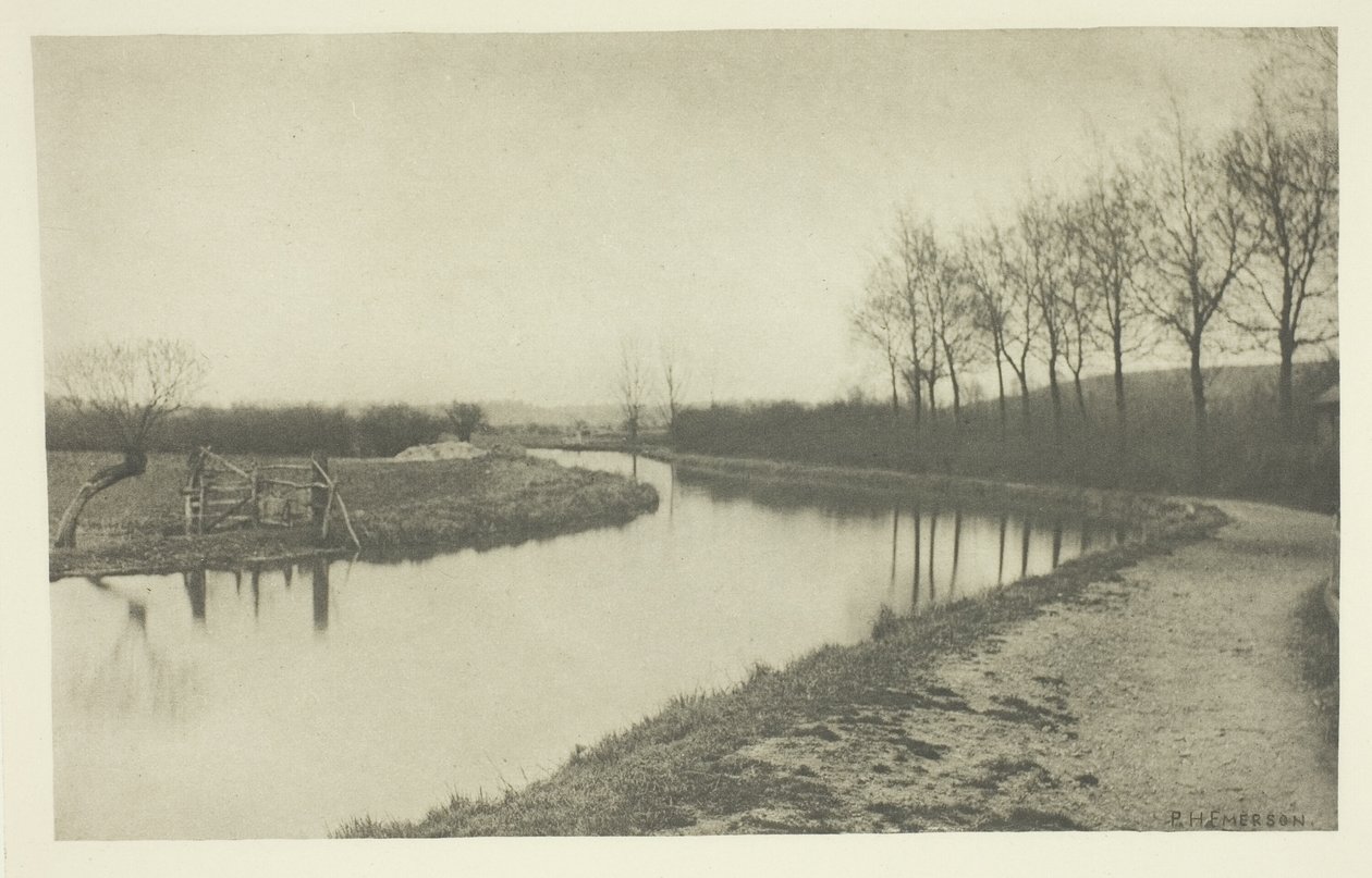 Floden Stort af Peter Henry Emerson