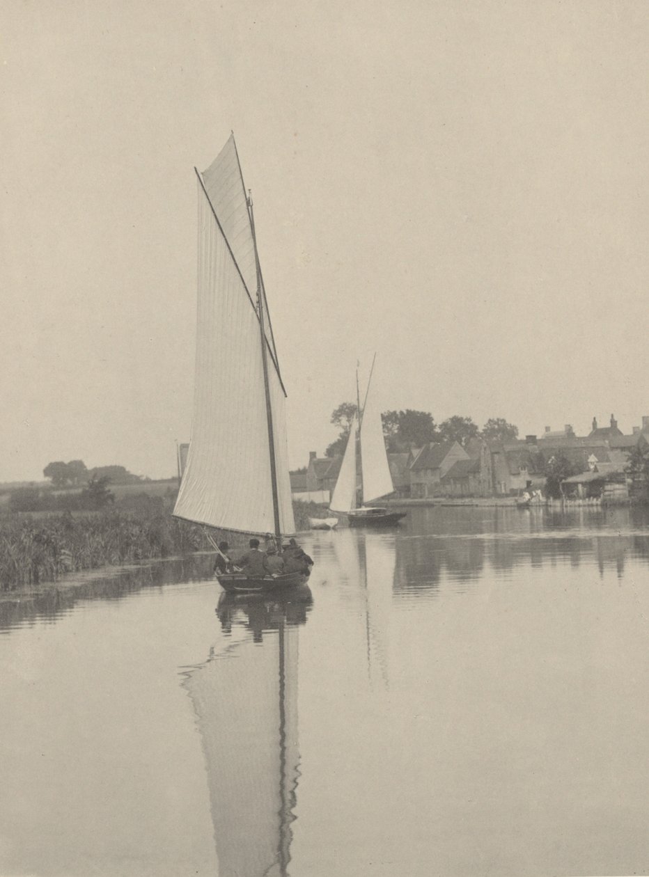 Landsbyen Hørning af Peter Henry Emerson