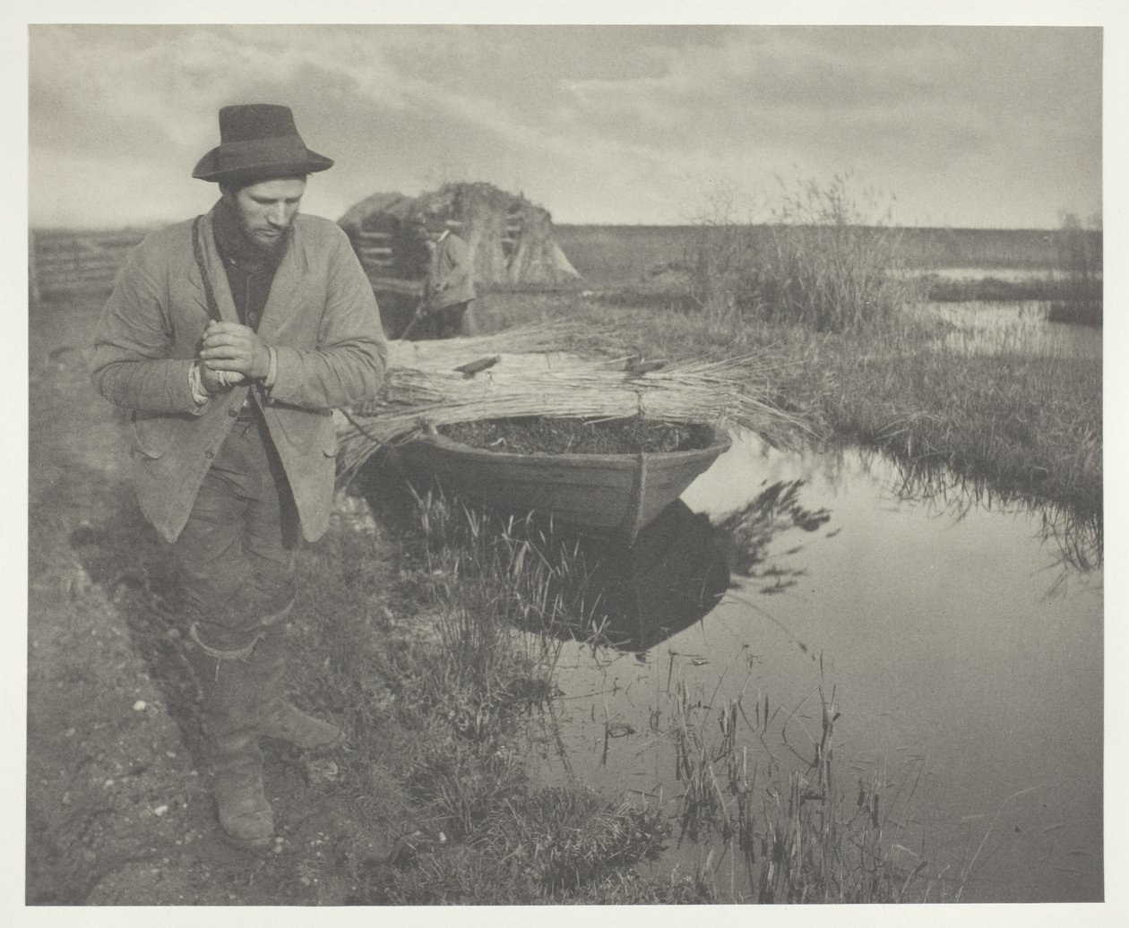 Bugsering af Reed af Peter Henry Emerson