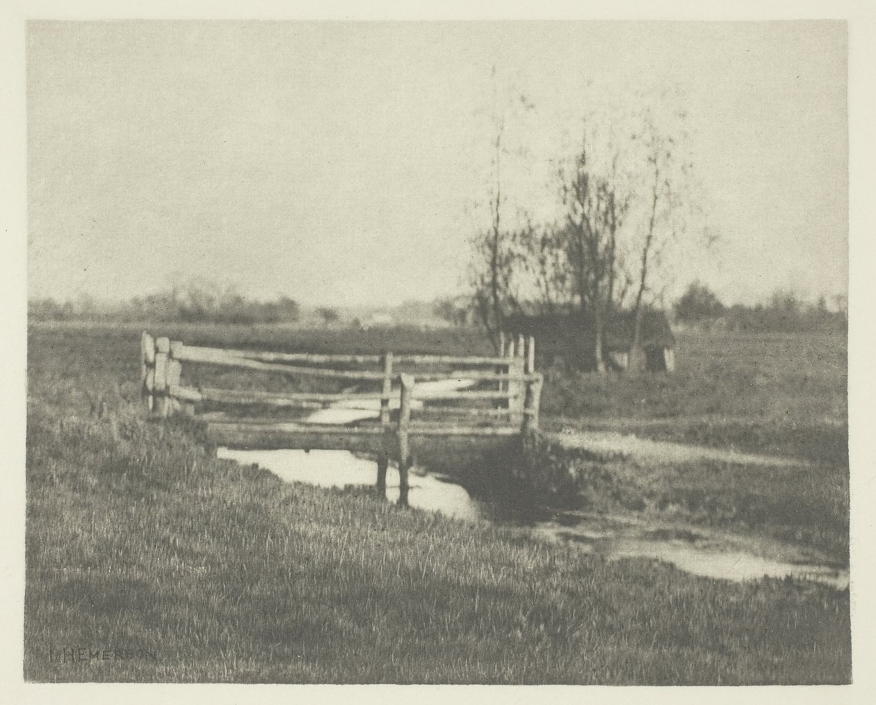 Where Winds the Dike (Norfolk) af Peter Henry Emerson