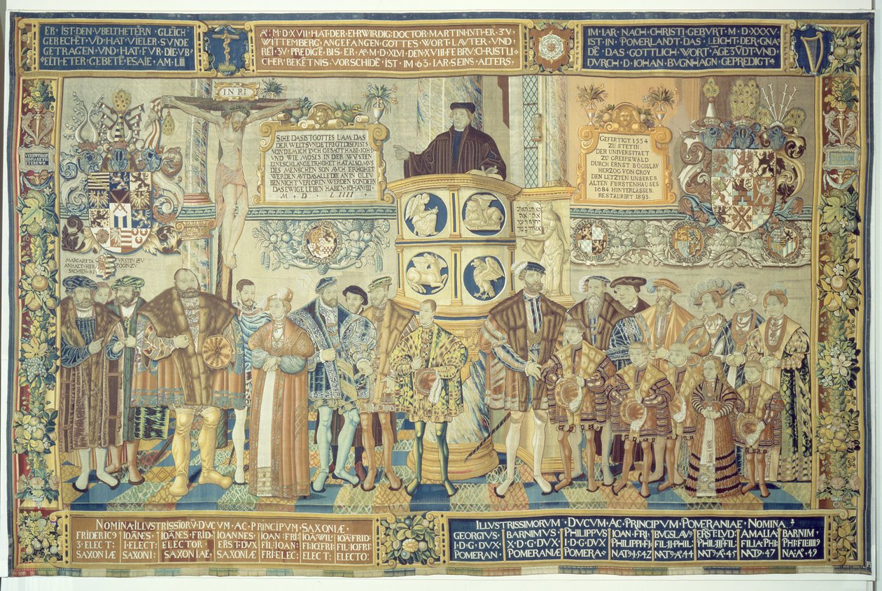 Croy Tapestry, 1554 (tapet) af Peter Heymann