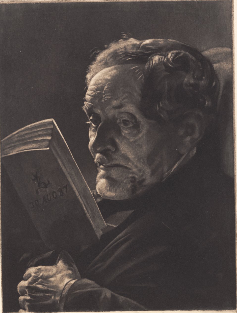 Overlæge C. V. Zahrtmann af Peter Vilhelm Ilsted