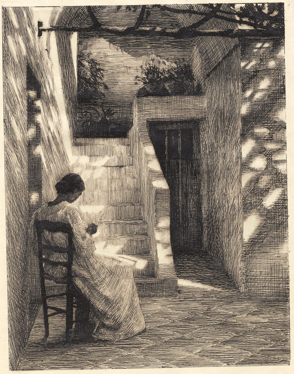 Under vinbladene af Peter Vilhelm Ilsted