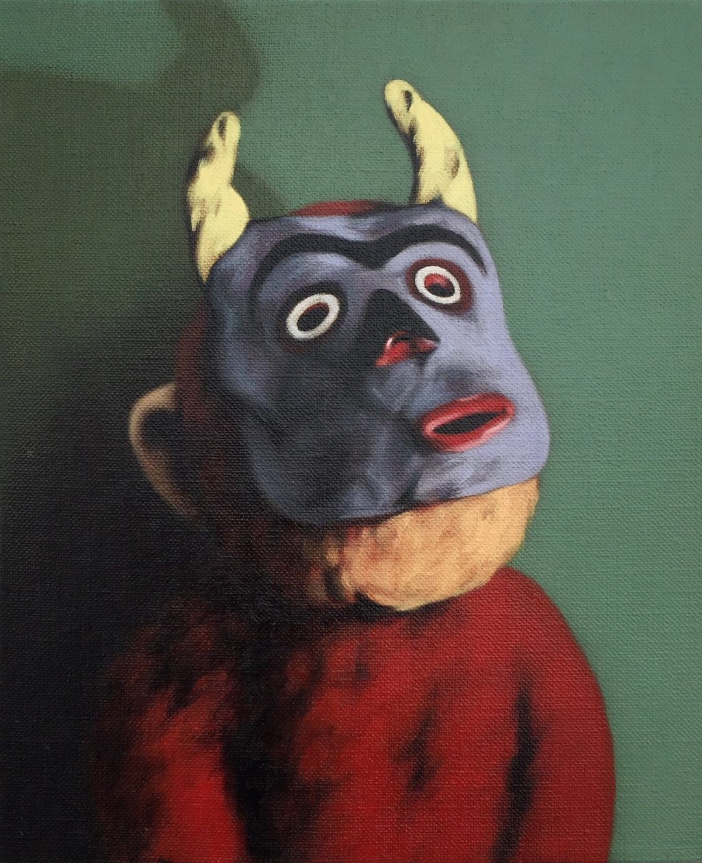 Abe i komaske, 2005 af Peter Jones