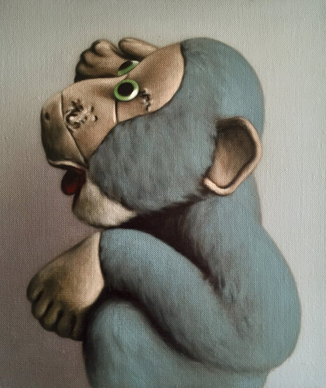 Soft Blue Monkey, 2006 af Peter Jones