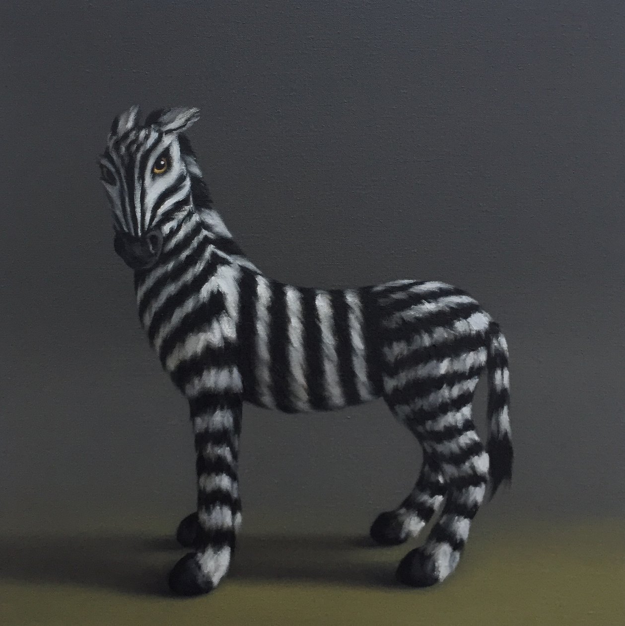 Zebra - After Stubbs, 2018 af Peter Jones