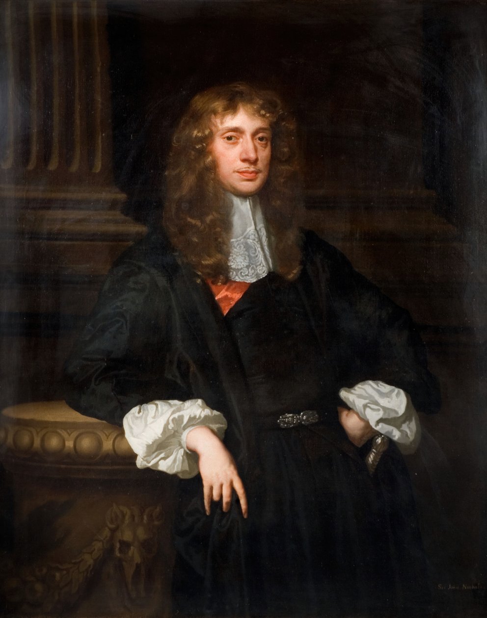 Portræt af Sir John Nicholas, 1667. af Peter Lely