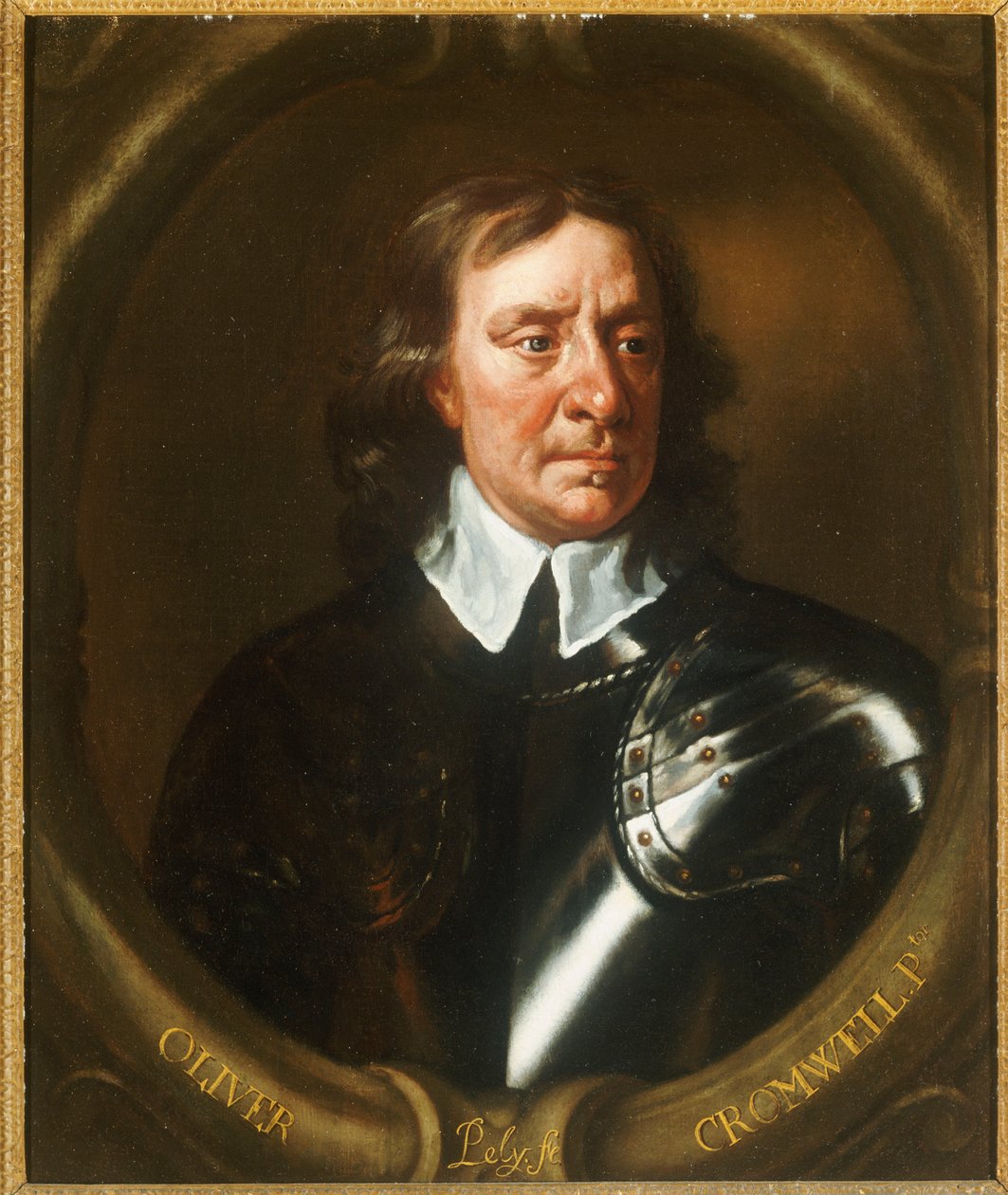 Portræt af Oliver Cromwell af Peter Lely
