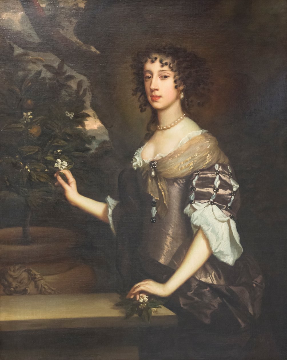 Dronning Mary af Modena af Peter Lely