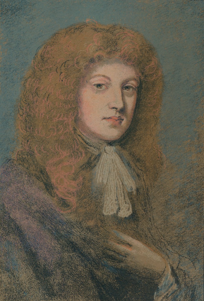 Studie i Pastel, 1600-tallet af Peter Lely