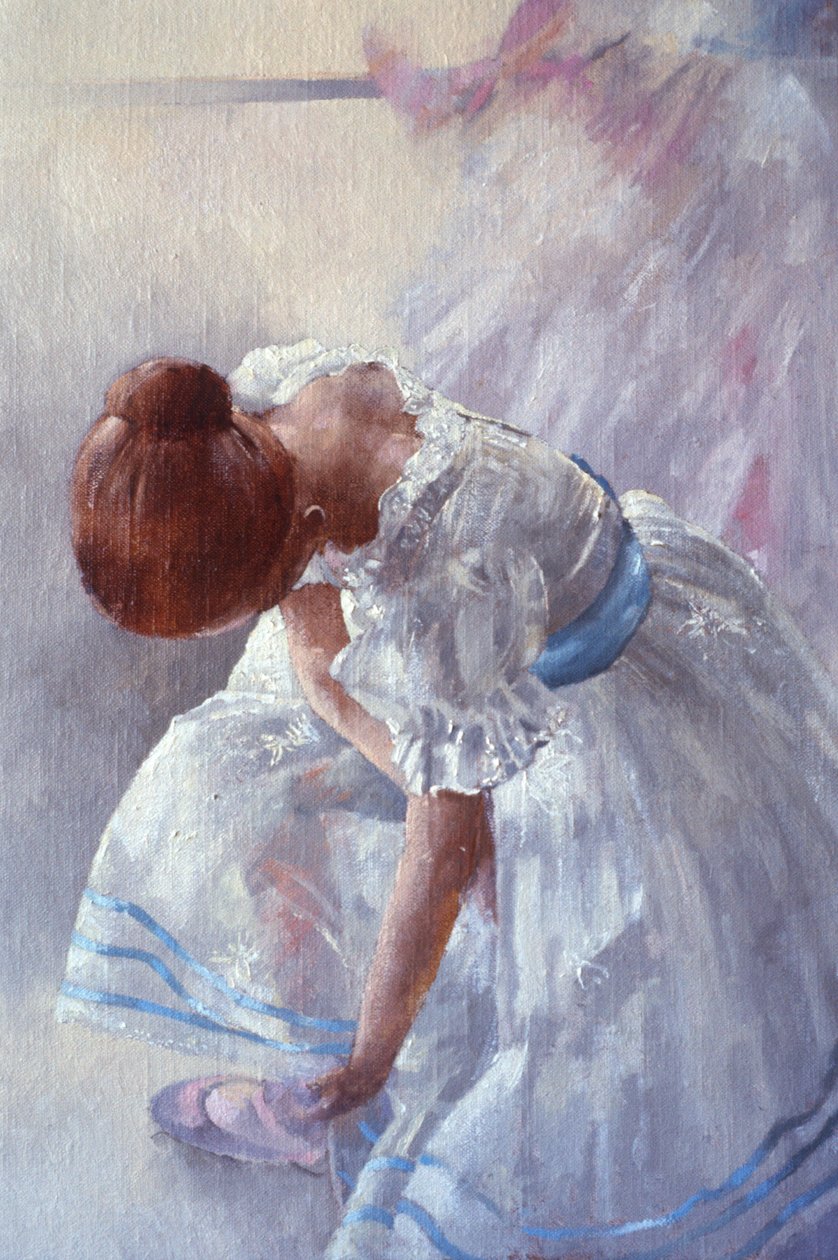Sheila Against a Window (olie på lærred) af Peter Miller