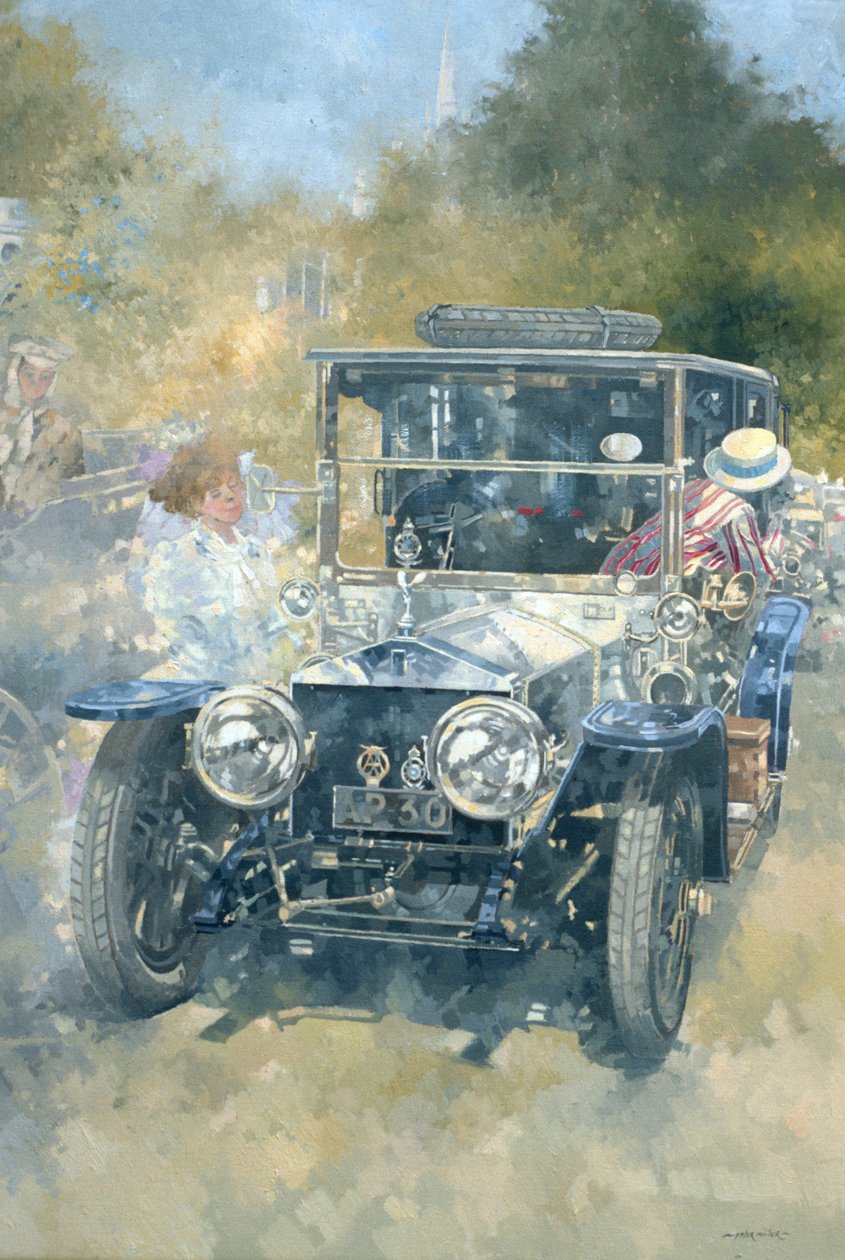 Sommerdage (olie på lærred) af Peter Miller