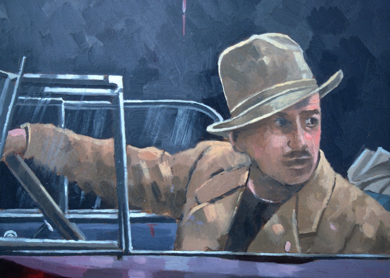 Walt Disney (olie på lærred) af Peter Miller