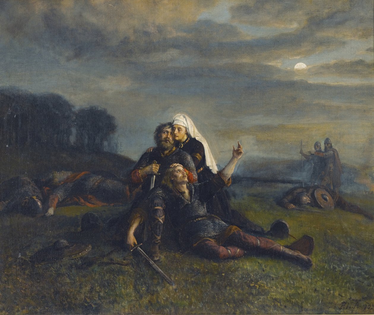 Efter Slaget af Peter Nicolai Arbo
