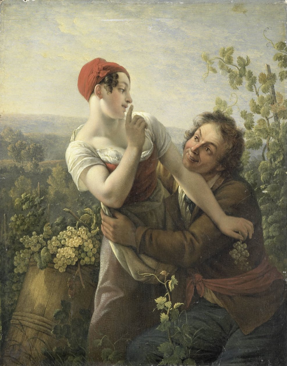 Den passionerede drueplukker af Peter Paul Joseph Noël