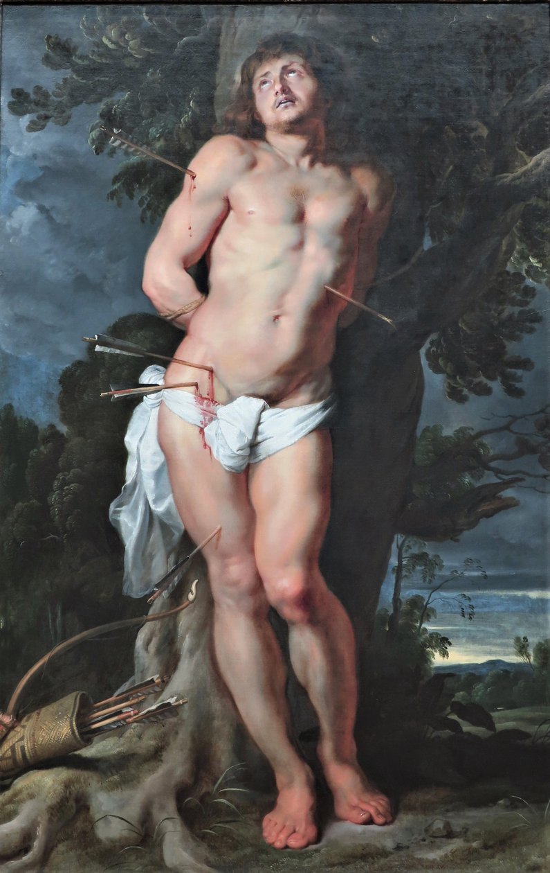 1618 Rubens St. Sebastian af Peter Paul Rubens