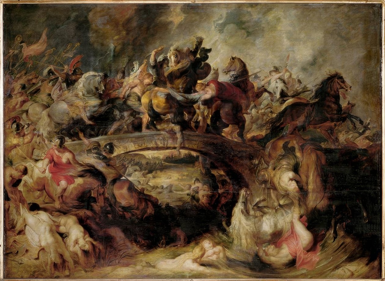 Slaget ved Amazonerne af Peter Paul Rubens