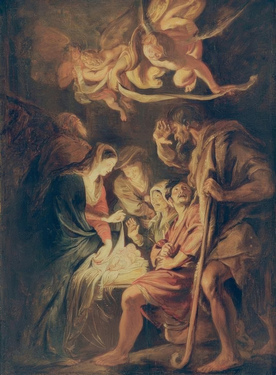 Tilbedelse af hyrderne af Peter Paul Rubens