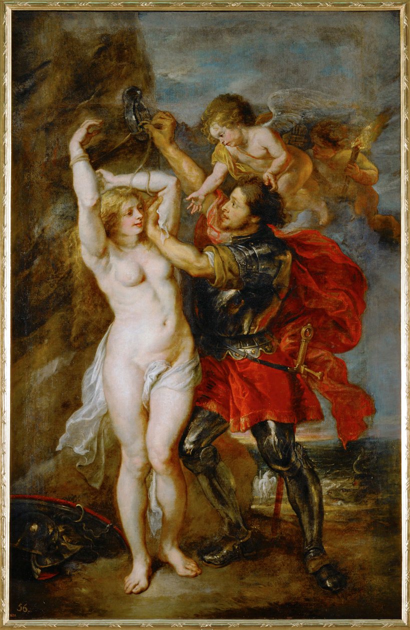 Andromeda befriet af Perseus af Peter Paul Rubens