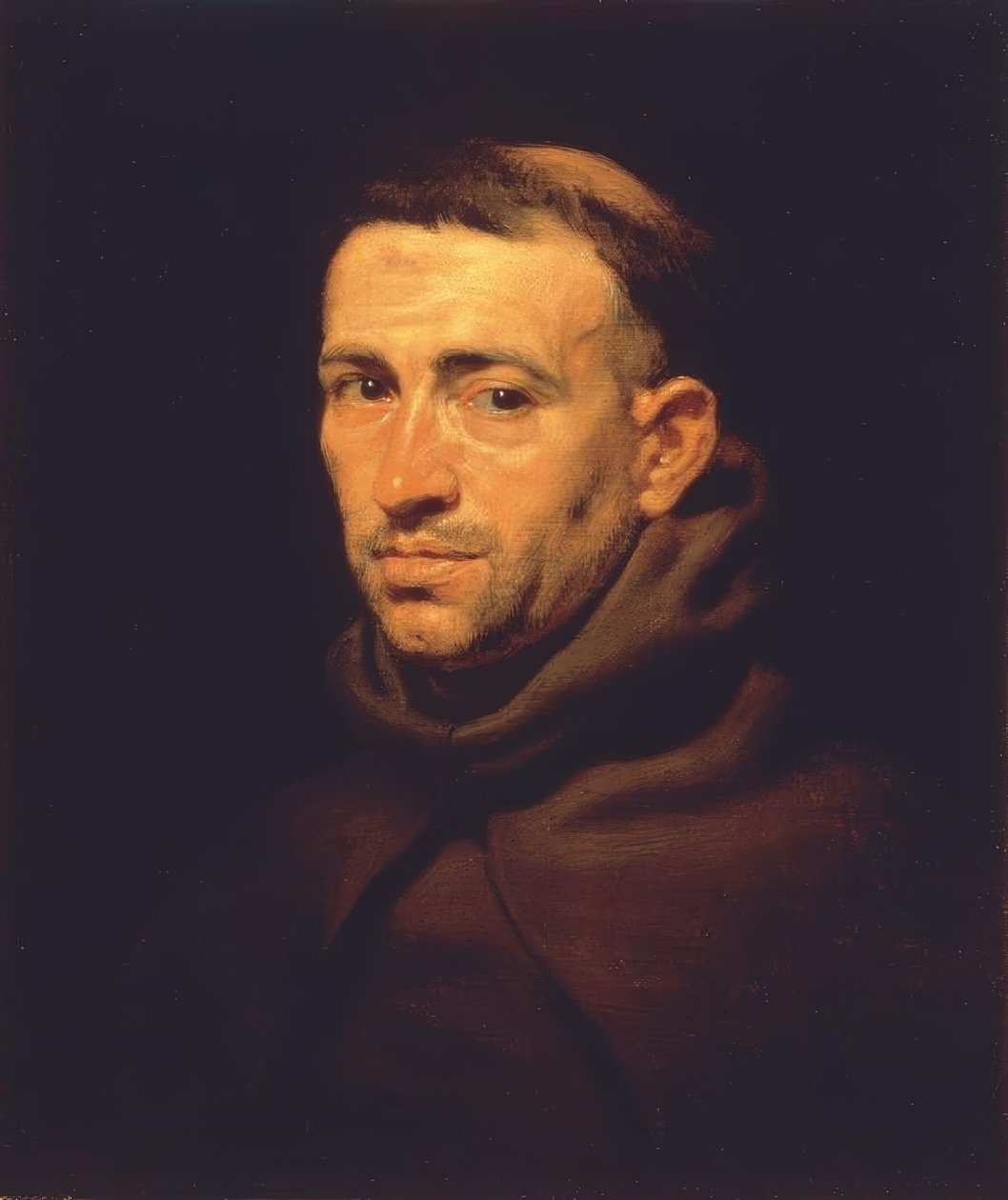 Portræt af en franciskaner af Peter Paul Rubens