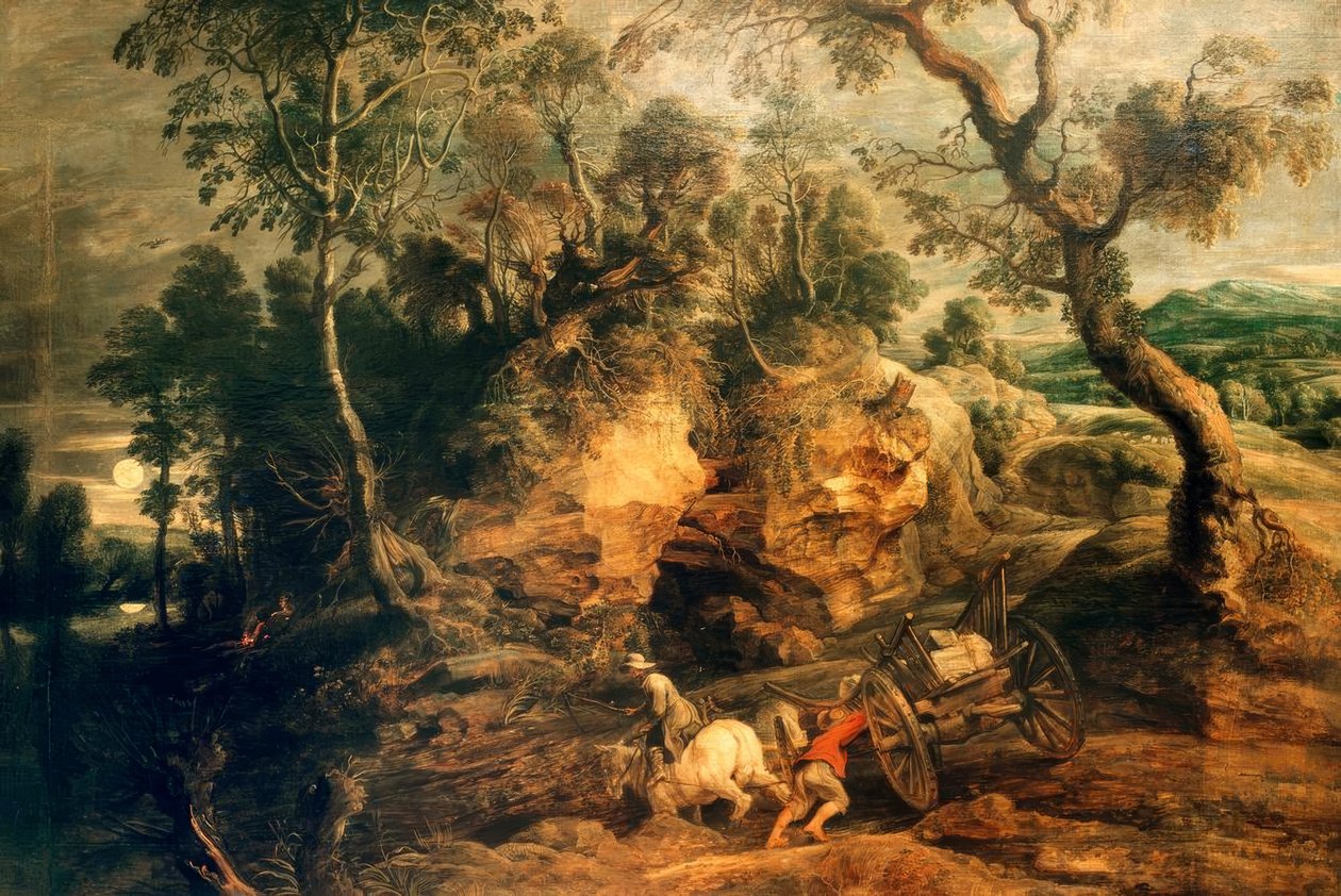 Den fastlåste vogn af Peter Paul Rubens