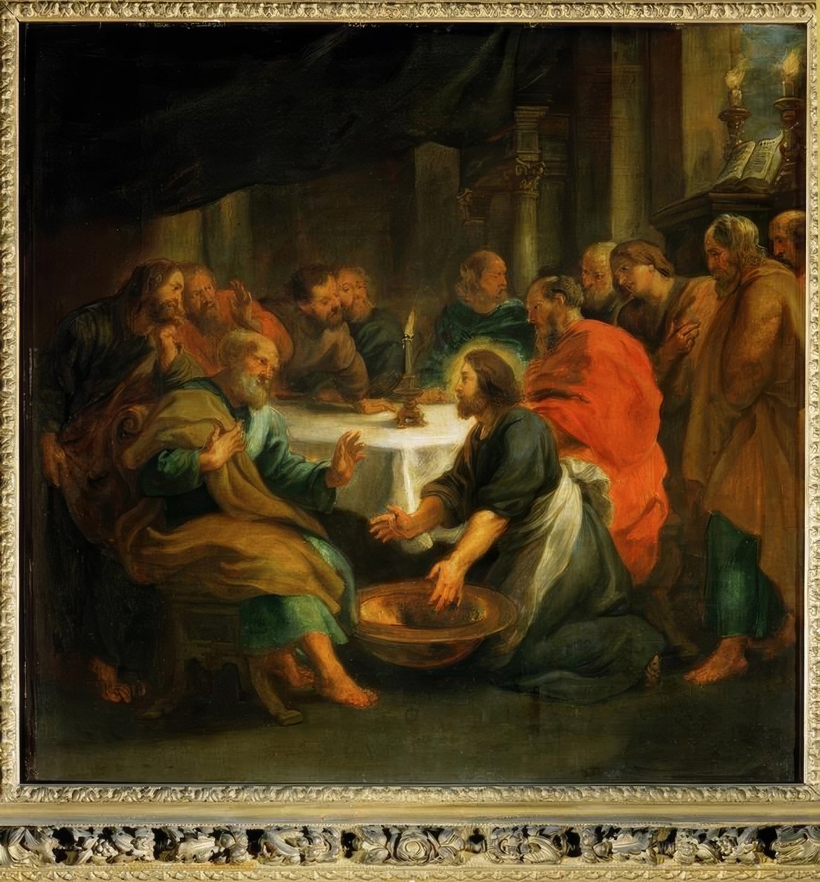 Vask af fødder af Peter Paul Rubens