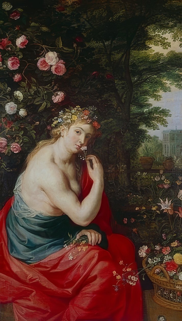 Gudinden Flora. Omkring 1625 af Peter Paul Rubens