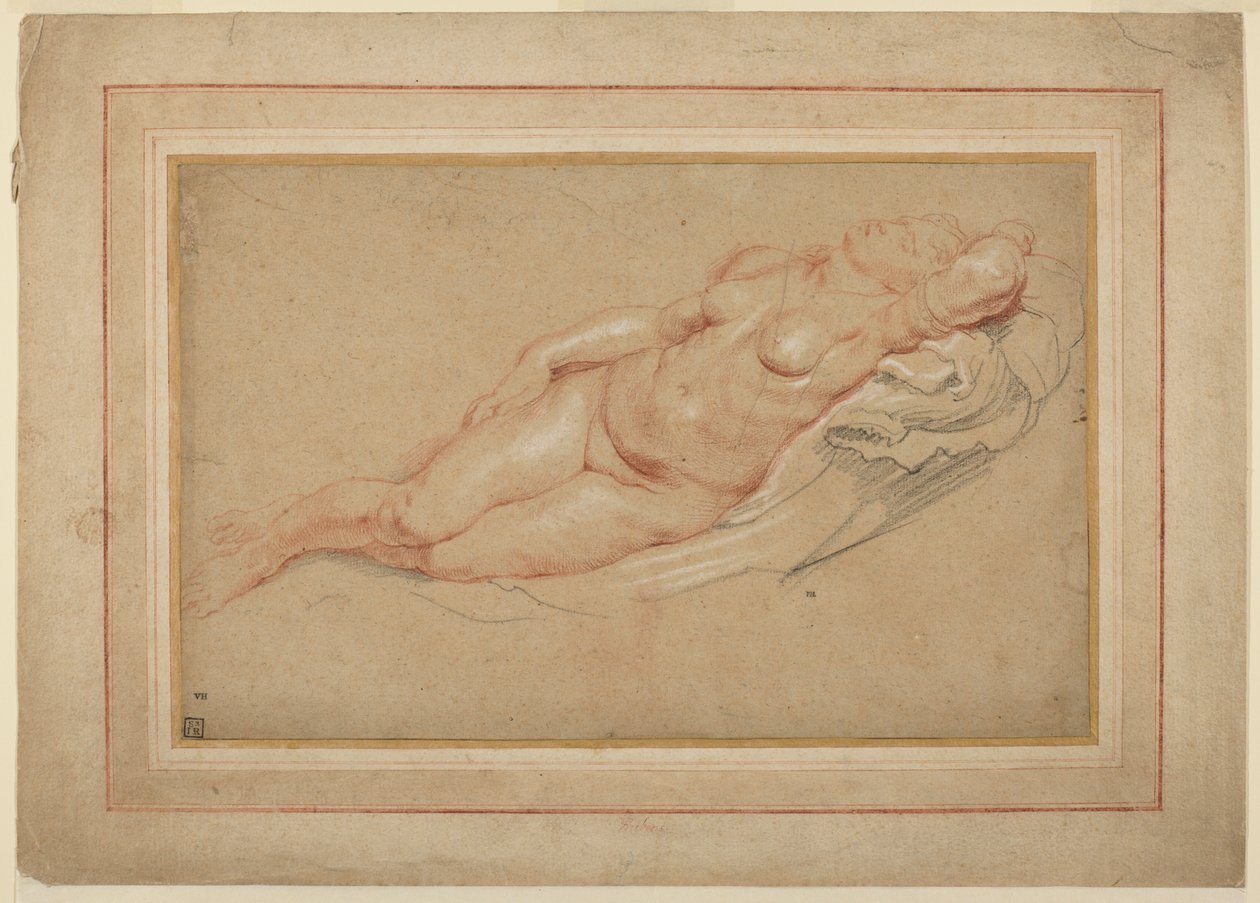 Nøgen kvinde, 1628 - 1630 af Peter Paul Rubens