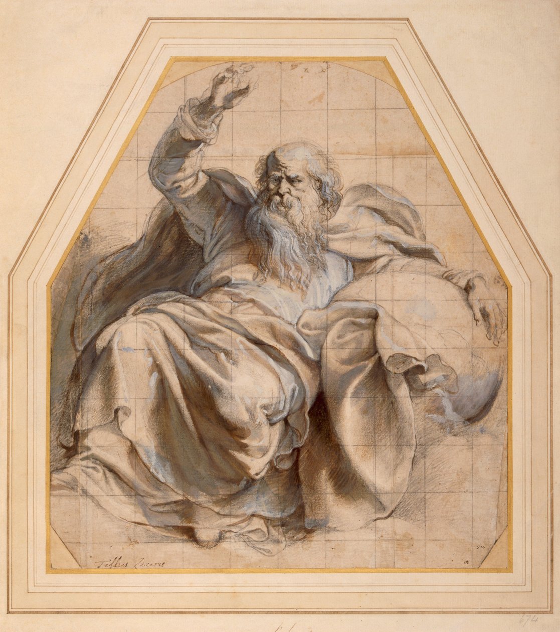 Gud Fader, c1628-29. af Peter Paul Rubens
