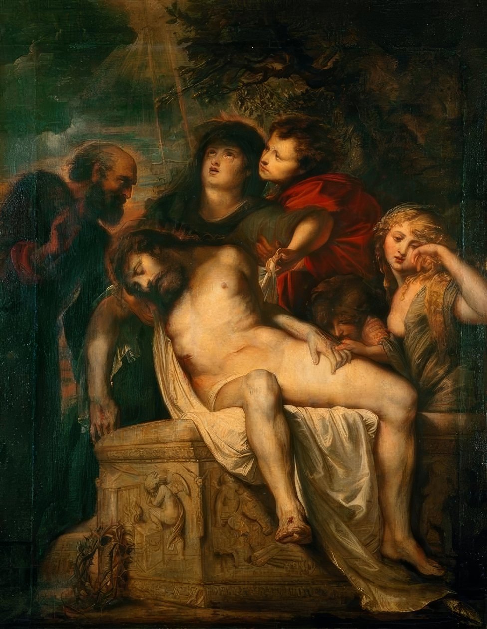 Kristi gravlæggelse af Peter Paul Rubens