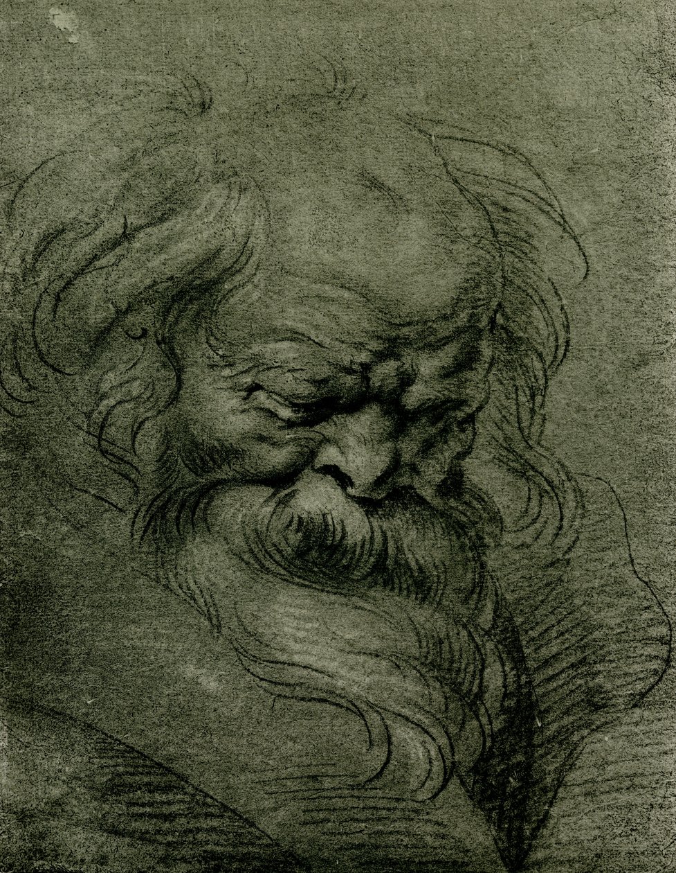 Hovedstudie for Bacchus af Peter Paul Rubens