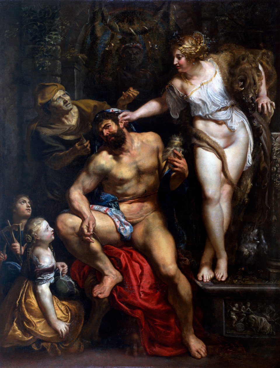 Hercules og Omphale, 1606 af Peter Paul Rubens