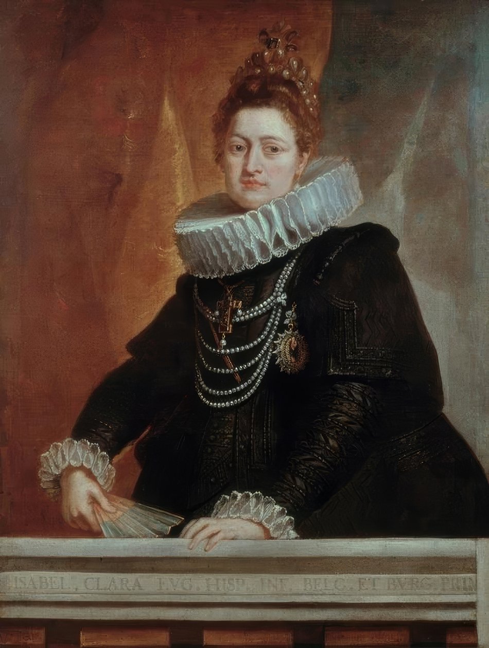 Infantin Isabella Clara Eugenia af Peter Paul Rubens