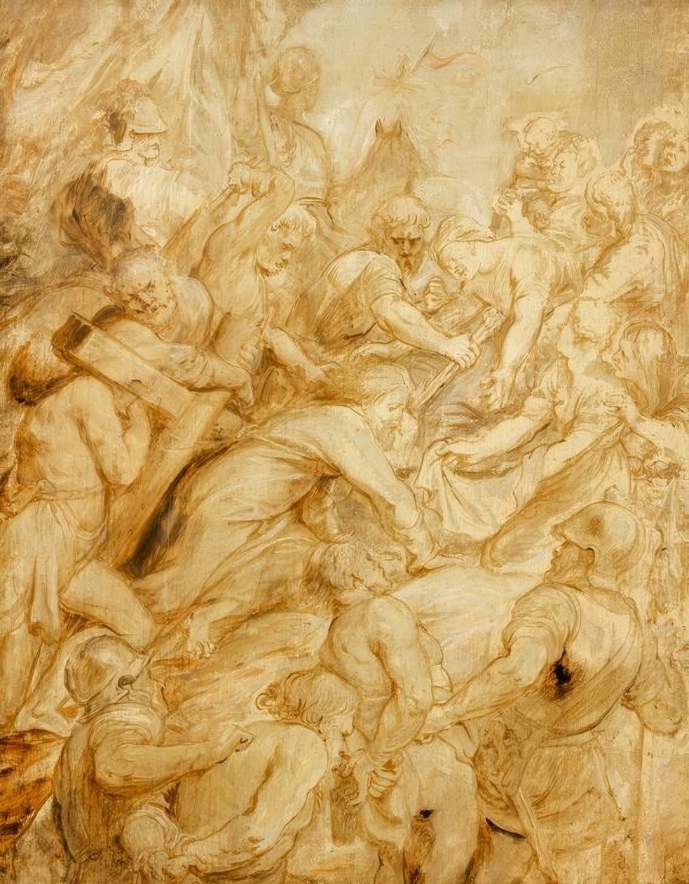 At bære korset af Peter Paul Rubens